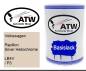 Preview: Volkswagen, Papillon Silver Heliochrome, LB4V / P3: 500ml Lackdose, von ATW Autoteile West.